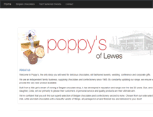 Tablet Screenshot of poppysoflewes.co.uk